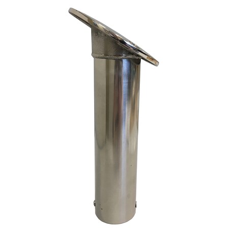 Tigress Economy Stainless Steel Gunnel Mount Rod Holder- 30degree 77273